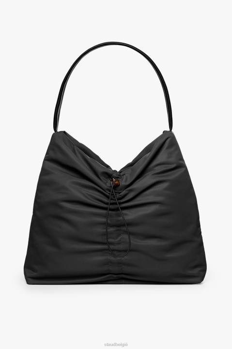 vrouwen accessoires zwart STAUD felix nylon draagtas 4TZV850