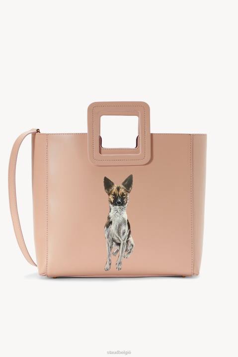 vrouwen accessoires blozen STAUD aangepaste Shirley lederen tas 4TZV1015
