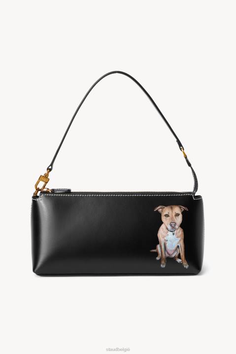 vrouwen accessoires zwart STAUD aangepaste Kaia-tas 4TZV1007
