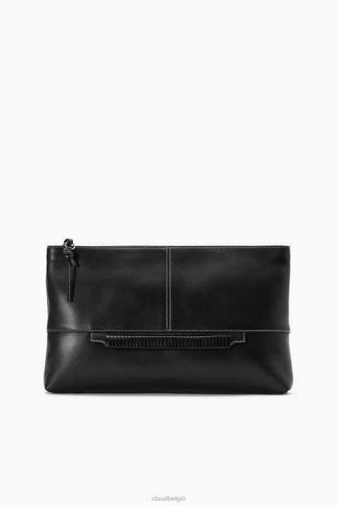 vrouwen accessoires zwart STAUD leo koppeling 4TZV790