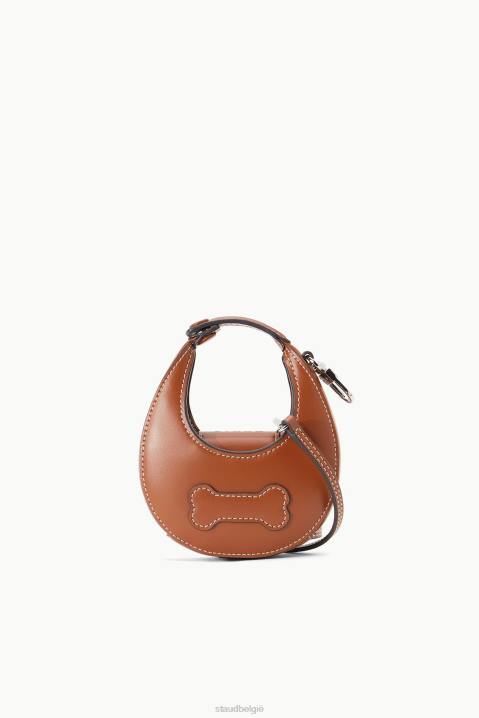 huisdieren accessoires bruinen STAUD micro moon poepzak drager 4TZV1038