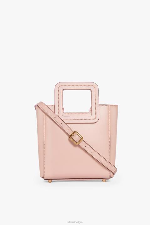 vrouwen accessoires blozen STAUD mini Shirley leren tas 4TZV822