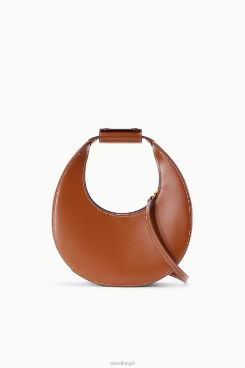 vrouwen accessoires bruinen STAUD mini maan tas 4TZV813