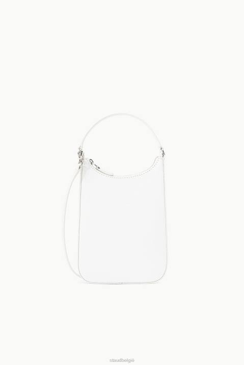 vrouwen accessoires wit STAUD mini alec-tas 4TZV819