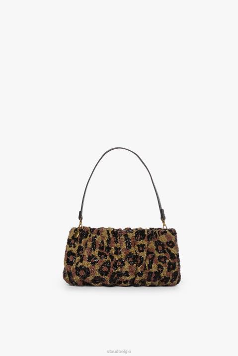 vrouwen accessoires luipaard STAUD kralen zitzak 4TZV777