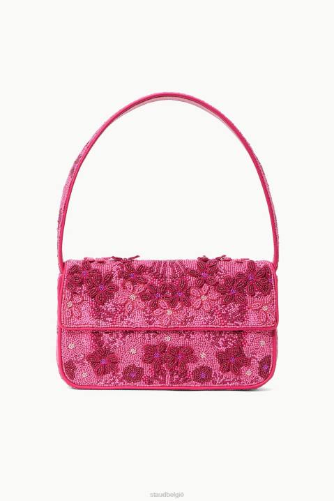 vrouwen kleding bloesem tuinfeest STAUD tommy kralen tas 4TZV719