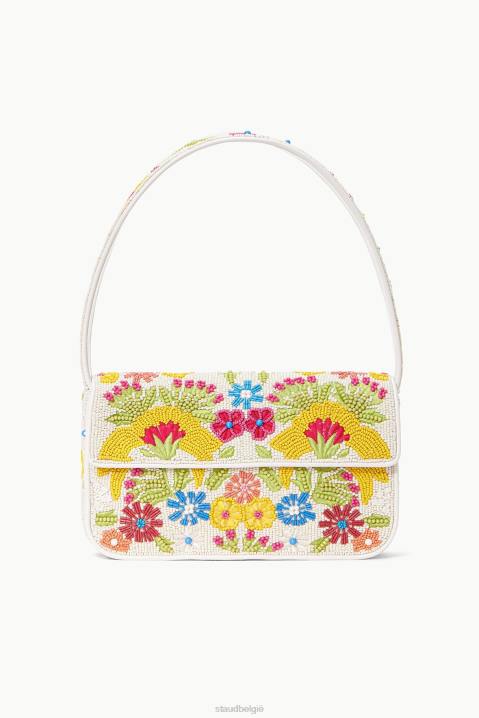 vrouwen kleding meervoudig tuinfeest STAUD tommy kralen tas 4TZV724