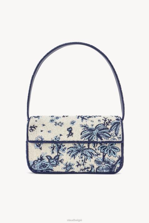 vrouwen kleding toile de pup STAUD tommy kralen tas 4TZV728
