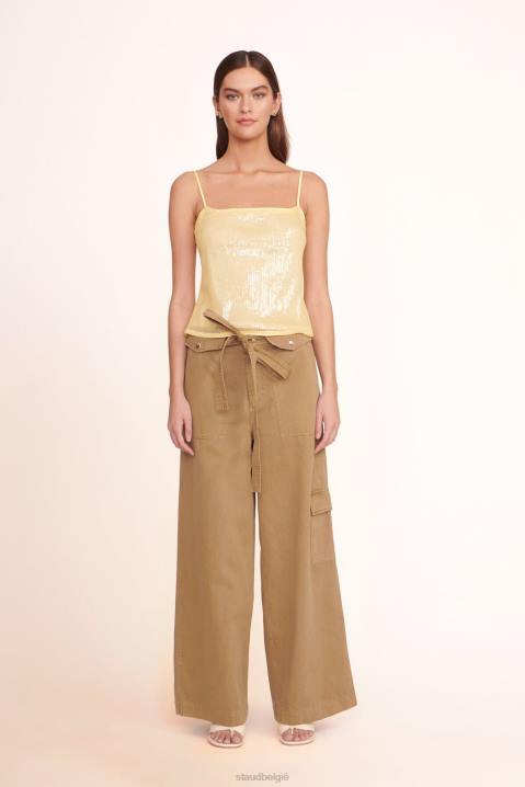 vrouwen kleding rozemarijn STAUD brayden broek 4TZV522