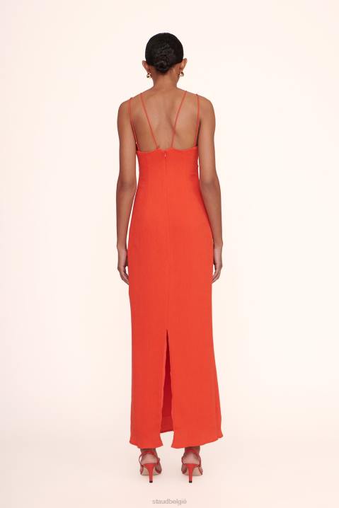 vrouwen bruids papaja STAUD Gianna jurk 4TZV1049