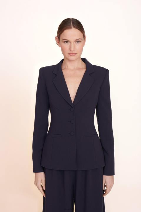 vrouwen kleding marine STAUD Carson-blazer 4TZV618