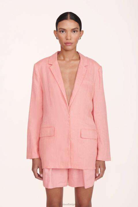 vrouwen kleding rozenknop STAUD maxwell-blazer 4TZV615