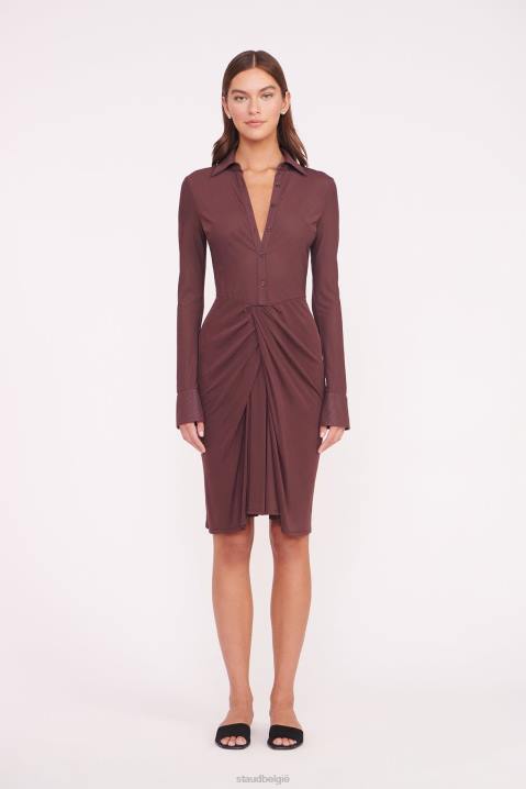 vrouwen kleding blaffen STAUD brendan jurk 4TZV70