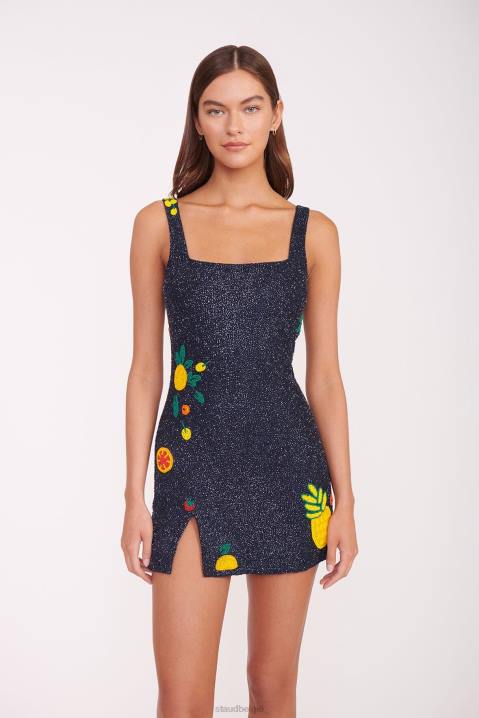 vrouwen kleding fruit salade STAUD le sable jurk 4TZV19
