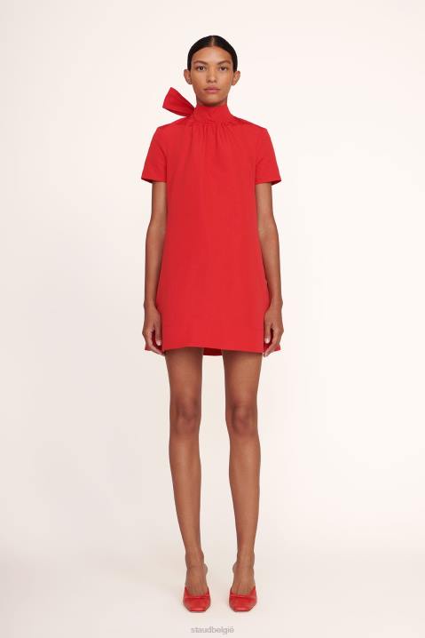 vrouwen kleding kerstster STAUD mini-ilana-jurk 4TZV147
