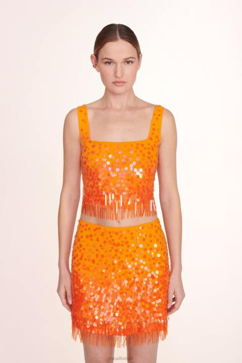 vrouwen kleding papaja STAUD rebecca rok 4TZV498