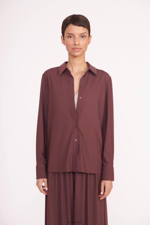 vrouwen kleding blaffen STAUD miriam bedekkende top 4TZV708