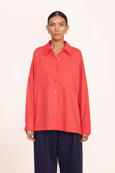 vrouwen kleding hibiscus STAUD payton top 4TZV392