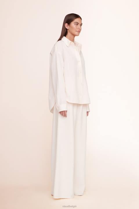 vrouwen kleding ivoor STAUD leonora oversized topje 4TZV439