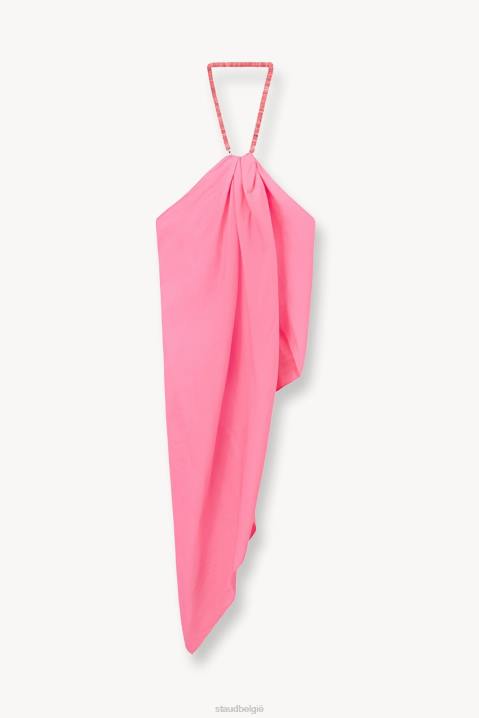 vrouwen kleding koraal roze STAUD wens top 4TZV318
