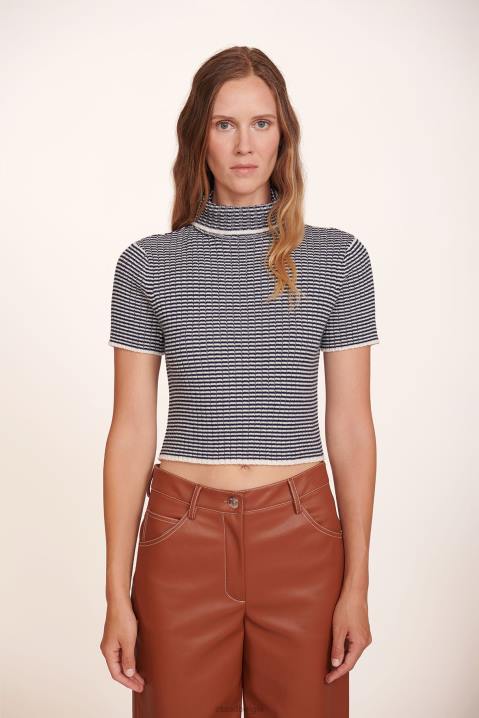 vrouwen kleding mariene streep STAUD lilou top 4TZV453