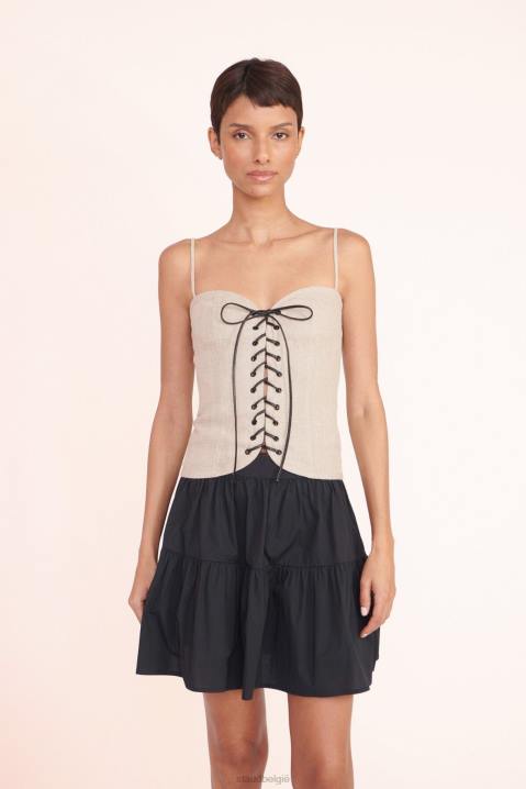 vrouwen kleding natuurlijk STAUD amaril top 4TZV366