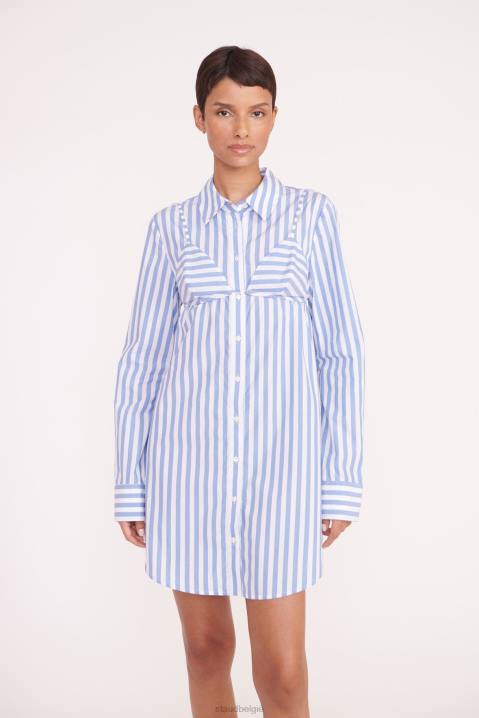 vrouwen kleding zee streep STAUD alita tuniek 4TZV325