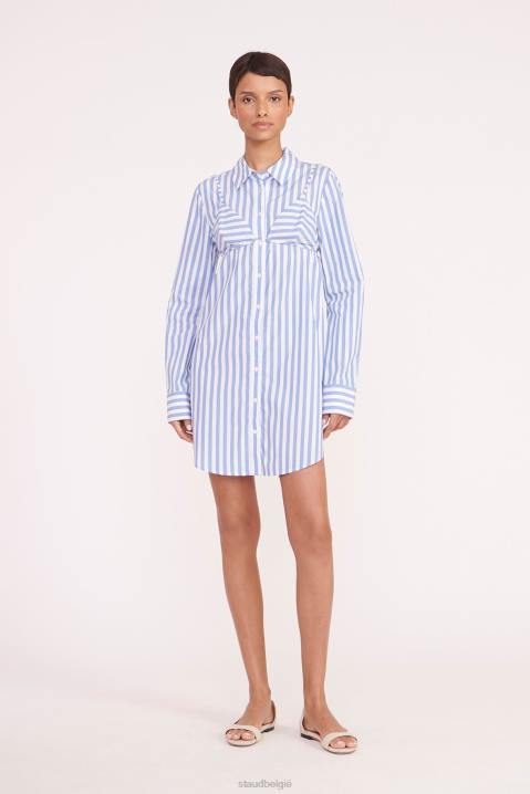 vrouwen kleding zee streep STAUD alita tuniek 4TZV325