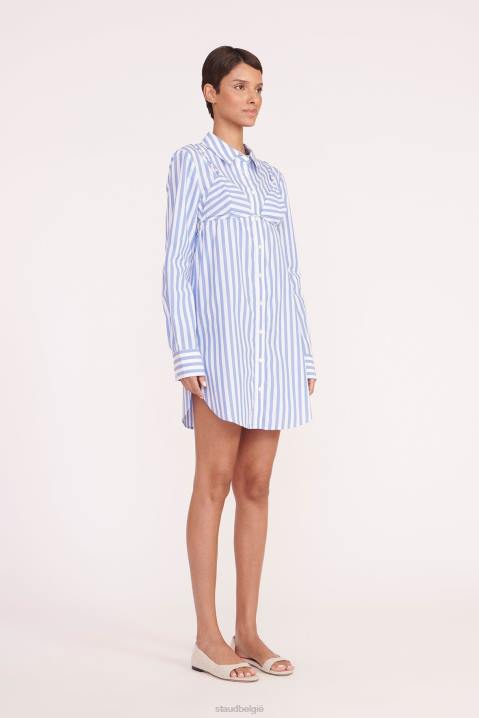 vrouwen kleding zee streep STAUD alita tuniek 4TZV325