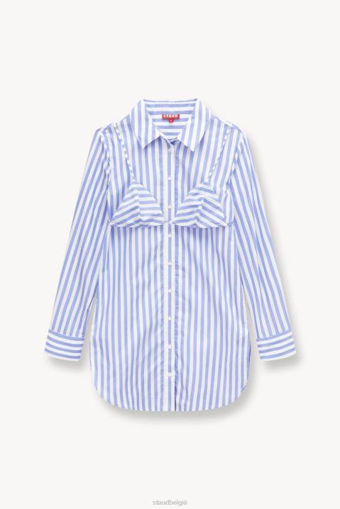 vrouwen kleding zee streep STAUD alita tuniek 4TZV325