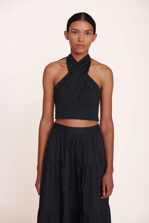 vrouwen kleding zwart STAUD Kai top 4TZV448