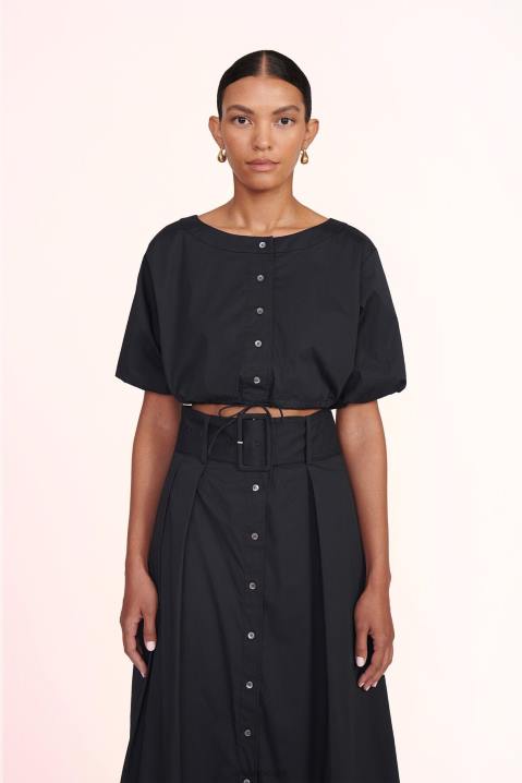 vrouwen kleding zwart STAUD elington bovenaan 4TZV328