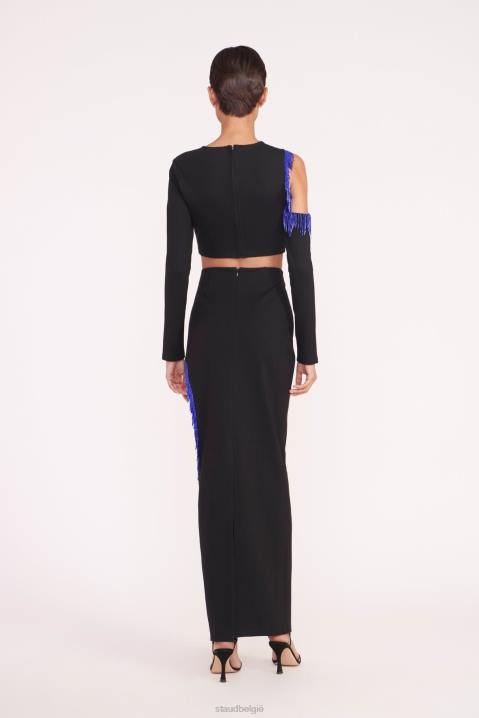 vrouwen kleding zwart STAUD ellen top 4TZV321