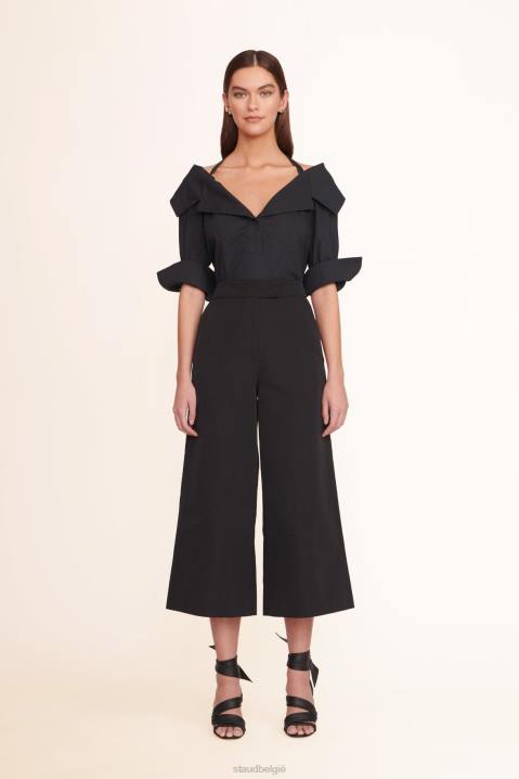 vrouwen kleding zwart STAUD geluk bovenaan 4TZV421