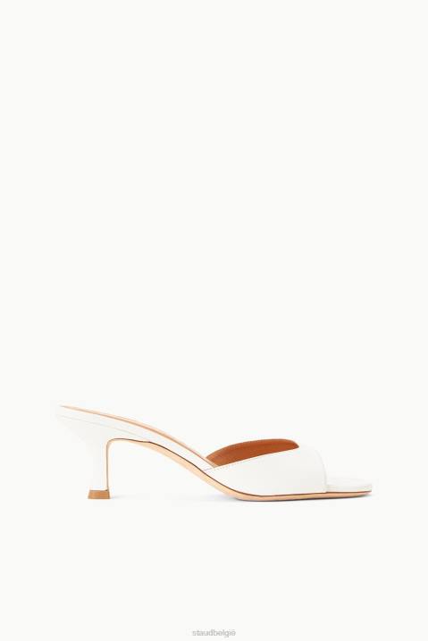 vrouwen schoenen papier STAUD brigitte muilezel 4TZV942