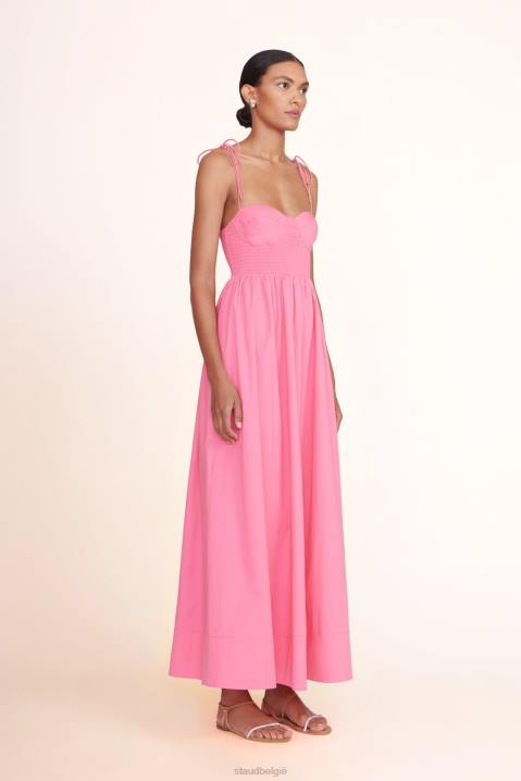 vrouwen schoenen strass cashewnoten STAUD laurier kristal sandaal suède 4TZV920